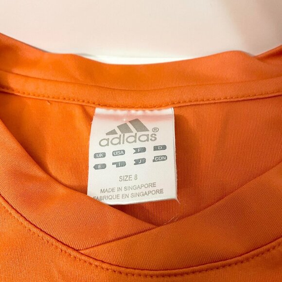 Adidas Kids Tshirt Boys Size 8 Short Sleeve Shirt - Picture 4 of 16